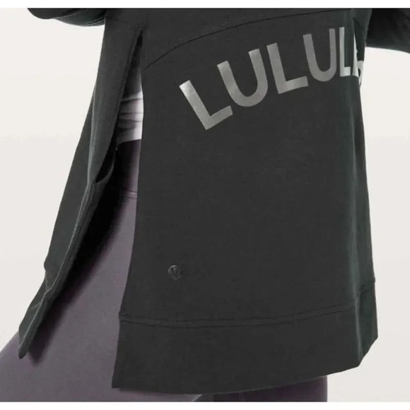 Lululemon Black Long Sleeve Hooded Cut Above Hoodie Size 4 - Picture 2 of 5